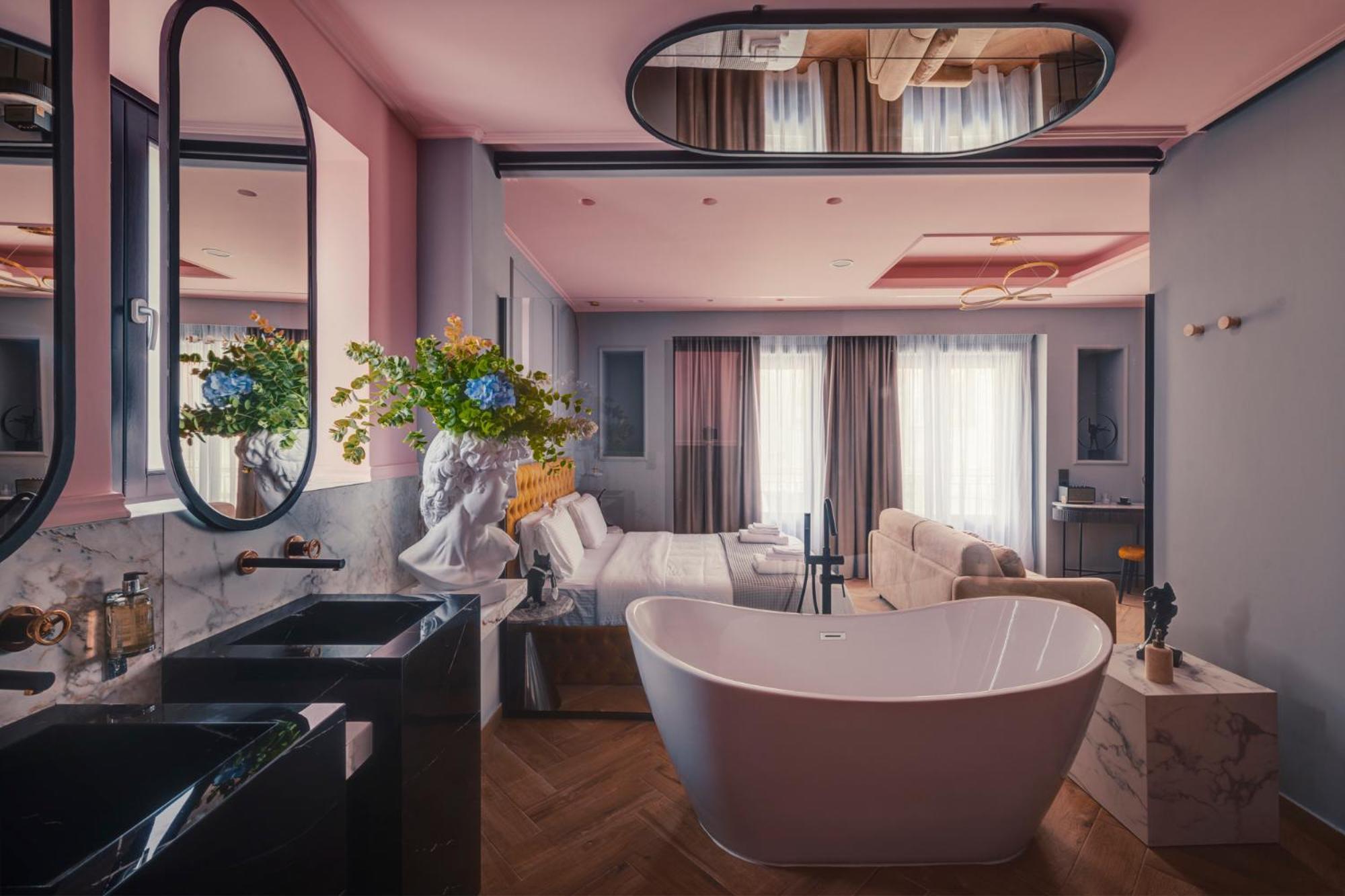 Ninemian Suites Syros Ermoupoli Esterno foto